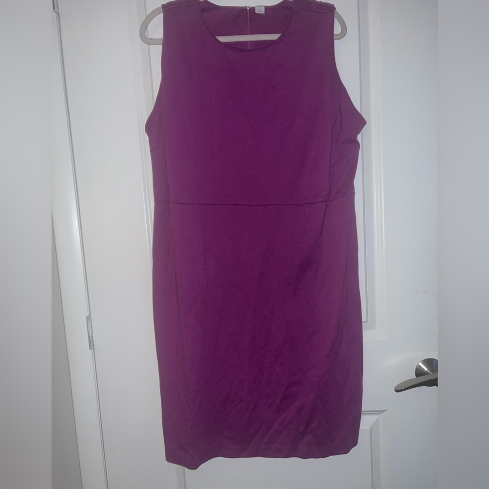 Old Navy Purple Work Dress